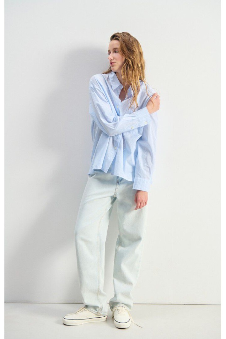 Women's shirt Eluabird Blue Stripes