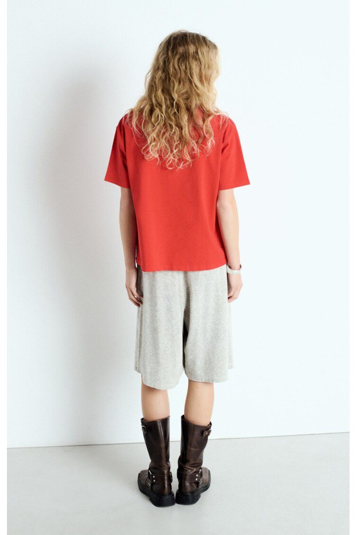 WOMEN'S T-SHIRT FIZVALLEY VINTAGE STRAWBERRY