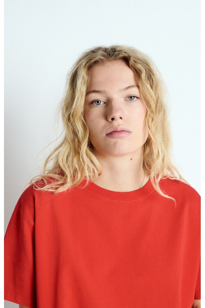 WOMEN'S T-SHIRT FIZVALLEY VINTAGE STRAWBERRY