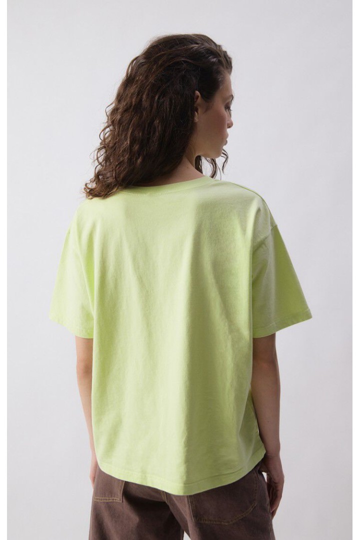 WOMEN'S T-SHIRT FIZVALLEY LIMELIGHT VINTAGE