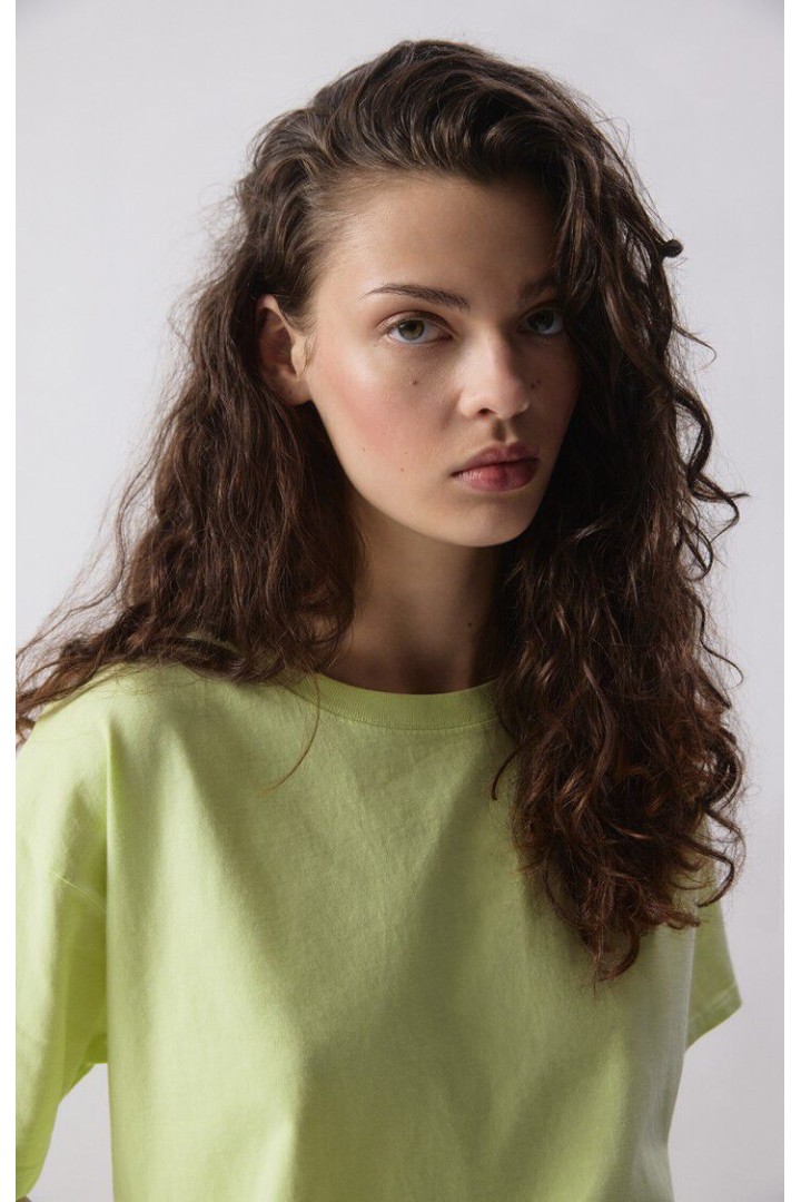 WOMEN'S T-SHIRT FIZVALLEY LIMELIGHT VINTAGE