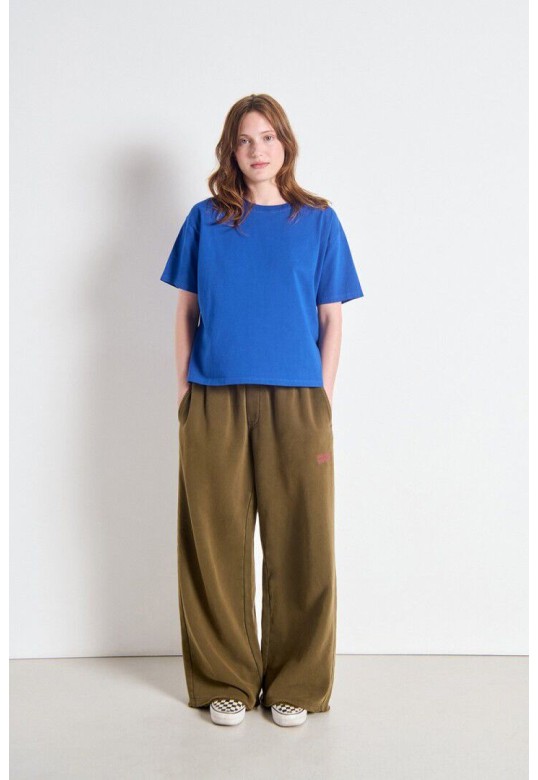 WOMEN'S T-SHIRT FIZVALLEY VINTAGE ROYAL BLUE