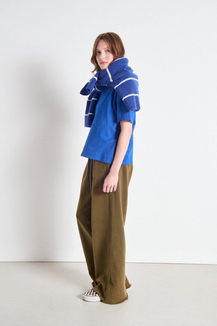 WOMEN'S T-SHIRT FIZVALLEY VINTAGE ROYAL BLUE