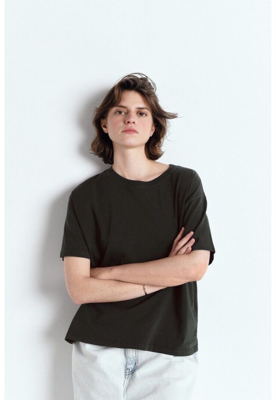 WOMEN'S T-SHIRT FIZVALLEY VINTAGE CARBON