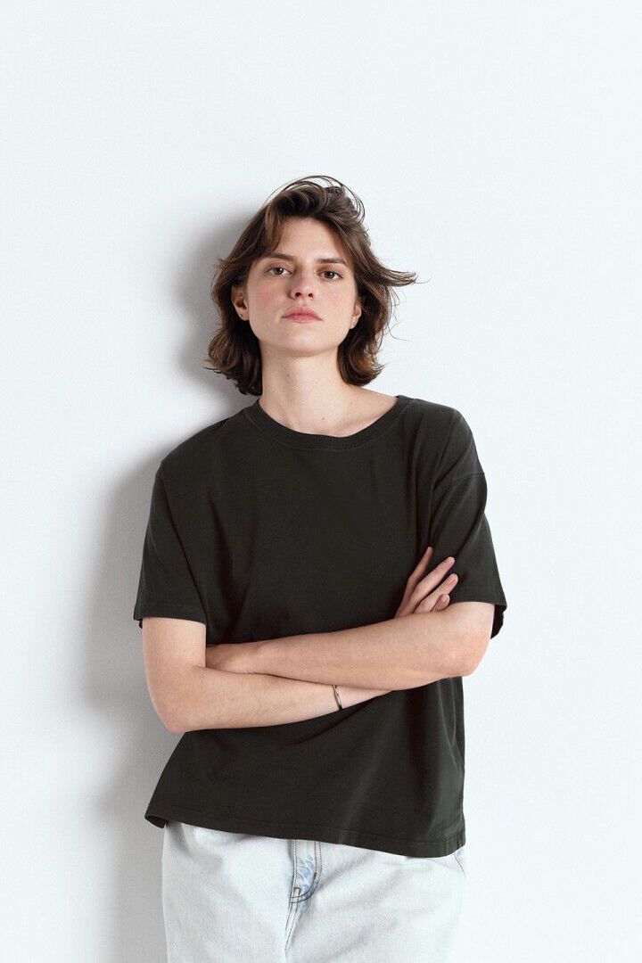 WOMEN'S T-SHIRT FIZVALLEY VINTAGE CARBON