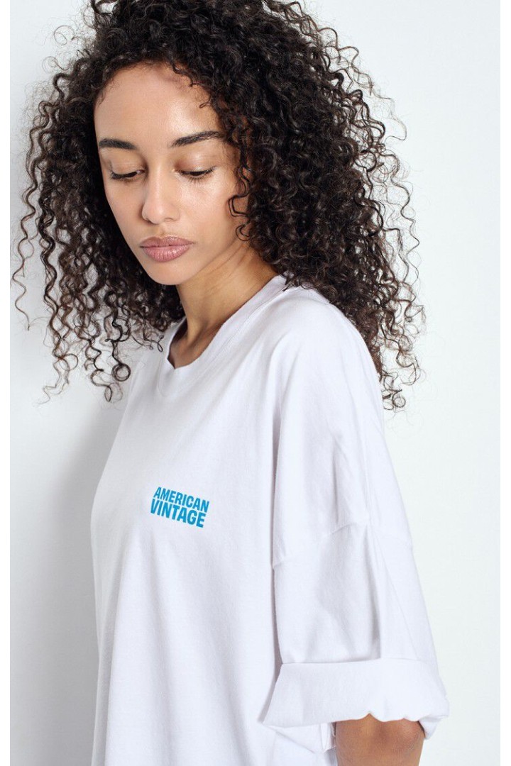 Women's t-shirt Gixy White