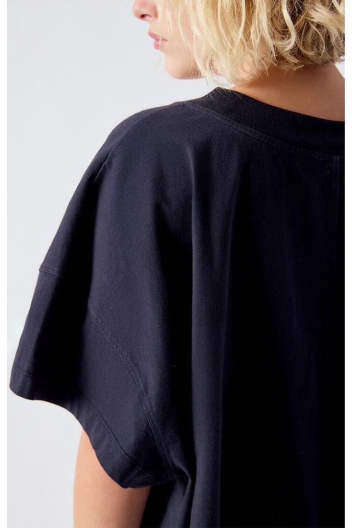 Women's T-shirt Gixy Black