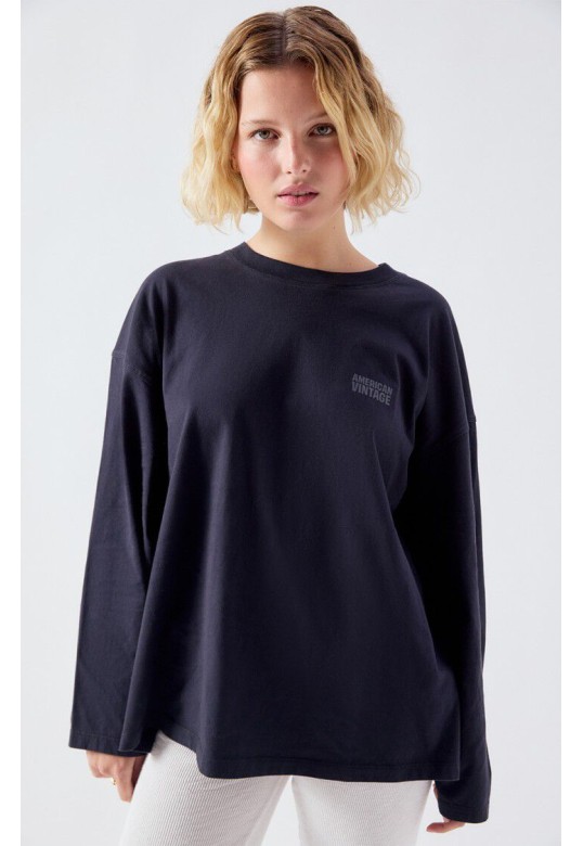 Women's T-shirt Gixy Black