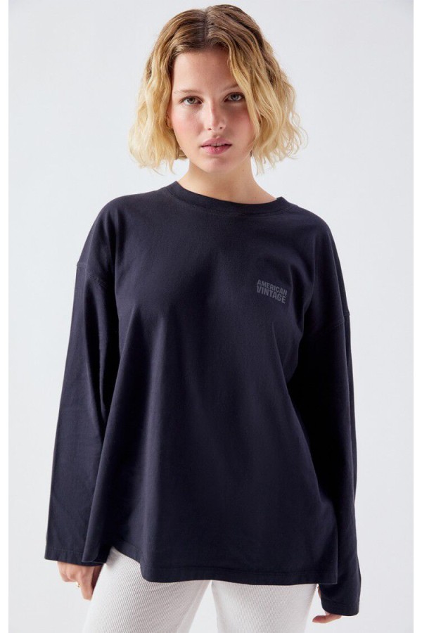 Women's T-shirt Gixy Black