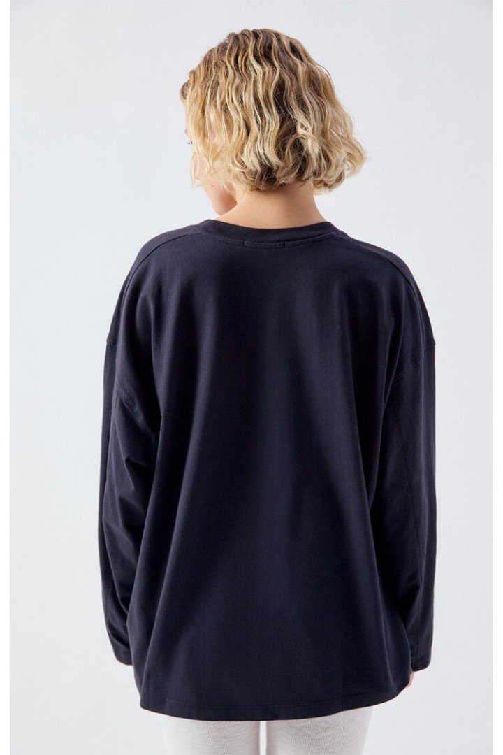 Women's T-shirt Gixy Black