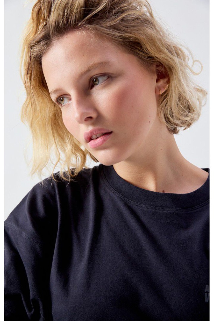 Women's T-shirt Gixy Black