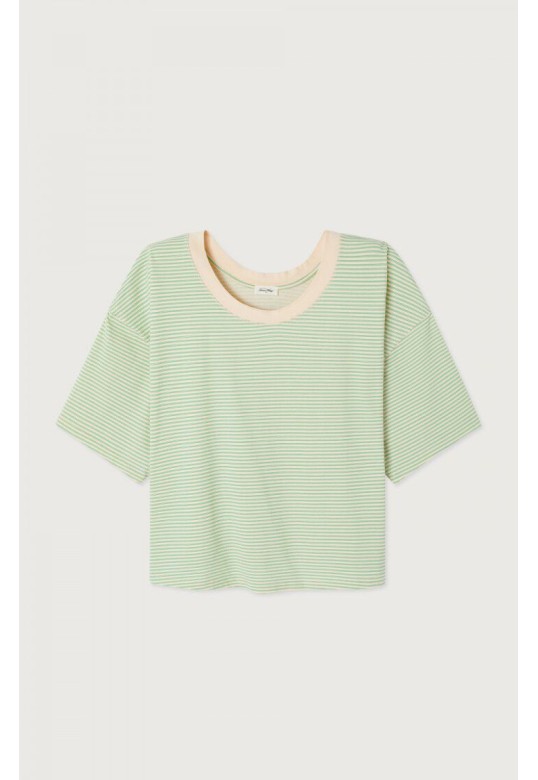 Women’s t-shirt Gixy ABSINTHE STRIPES