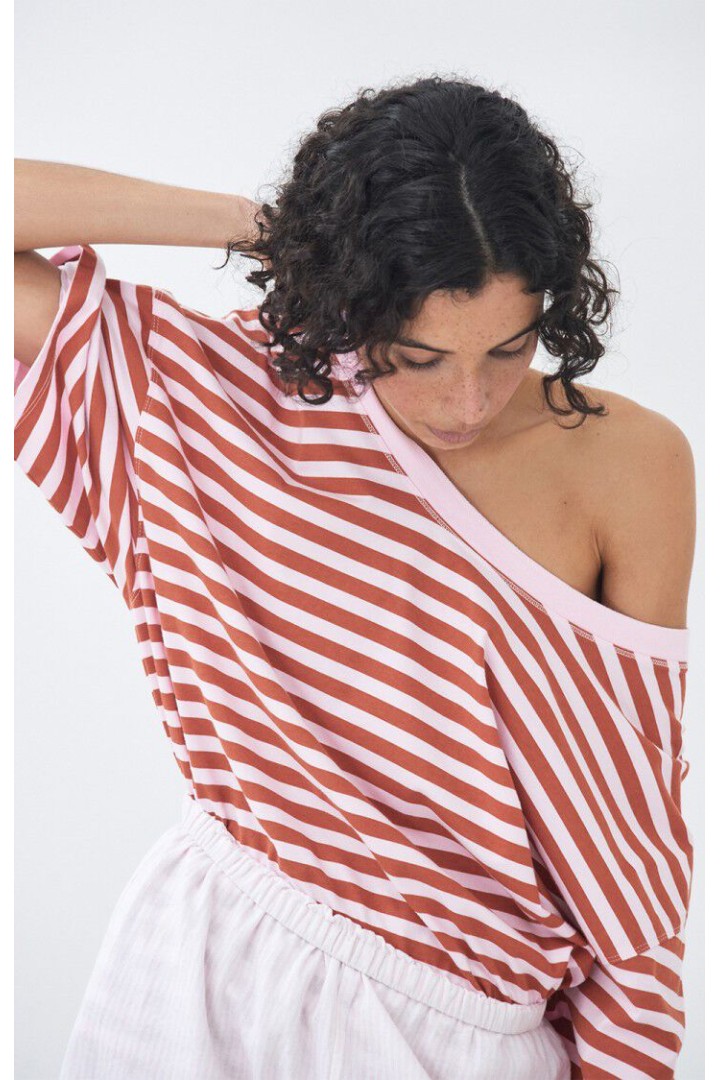 Women’s t-shirt Gixy CANDY STRIPES