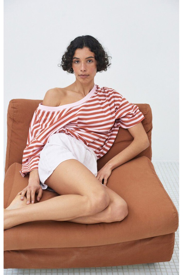 Women’s t-shirt Gixy CANDY STRIPES