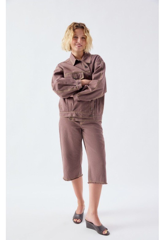 Women's jacket Grezbay Mocha