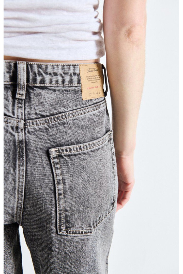 Women's cropped straight jeans Yopday Vintage Grey