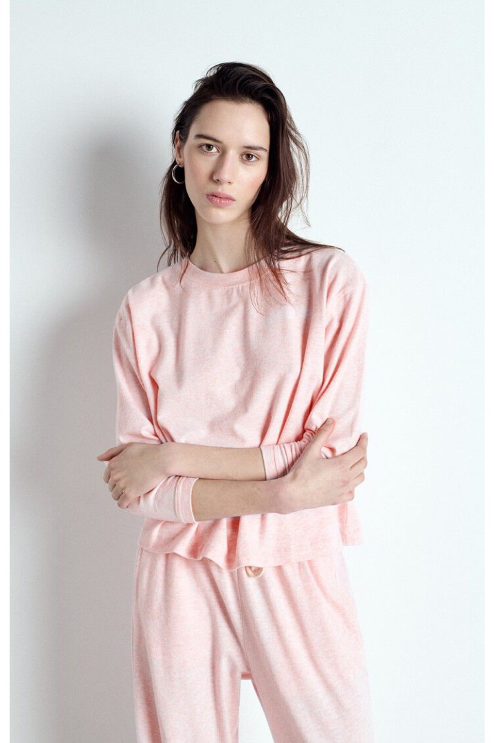 Ypawood women's t-shirt MELANGE GLAZING