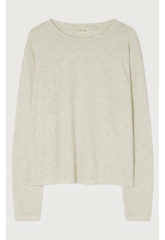 YPAWOOD WOMENS T-SHIRT HERTHER GREY