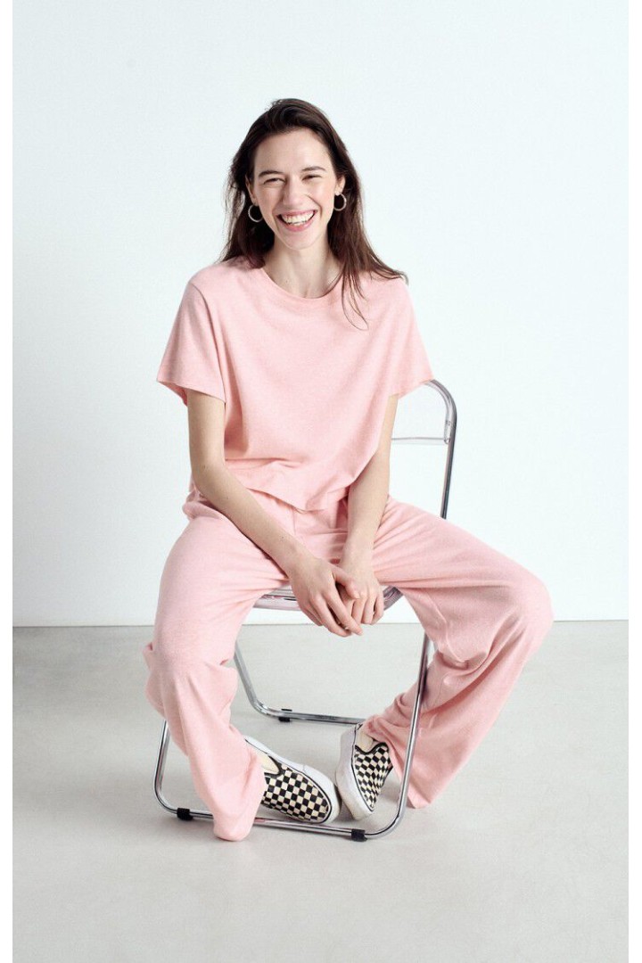 YPAWOOD WOMEN'S T-SHIRT GLAZING MELANGE