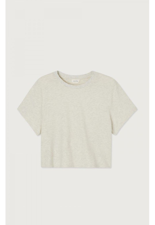 YPAWOOD WOMEN'S T-SHIRT HEATHER GREY