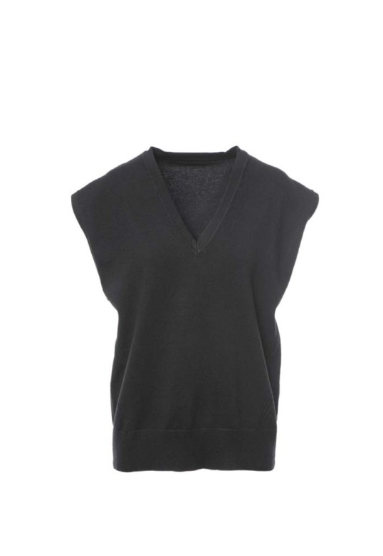 WOOL KNITWEAR BLACK