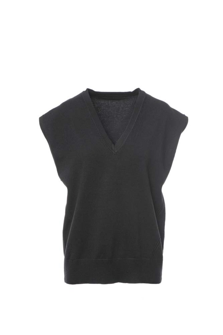 WOOL KNITWEAR BLACK