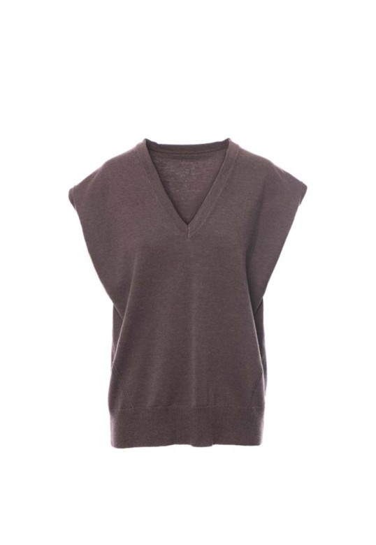 WOOL KNITWEAR BROWN