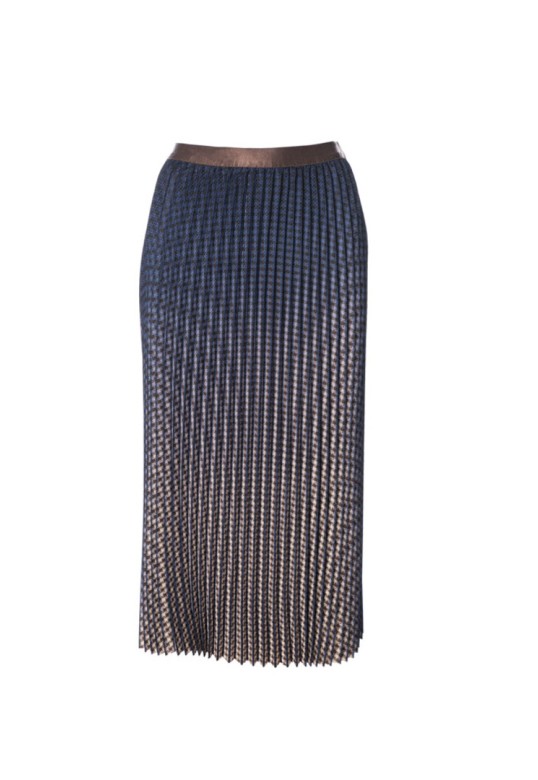Long pleated skirt Multi