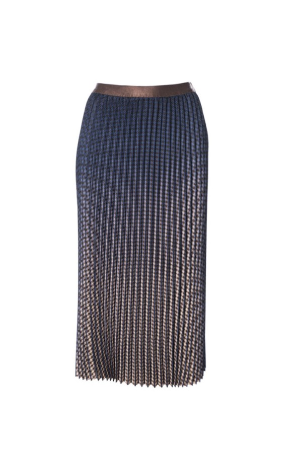 Long pleated skirt Multi