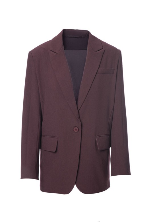 Ring blazer Burgundy
