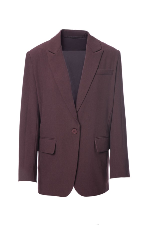 Ring blazer Burgundy