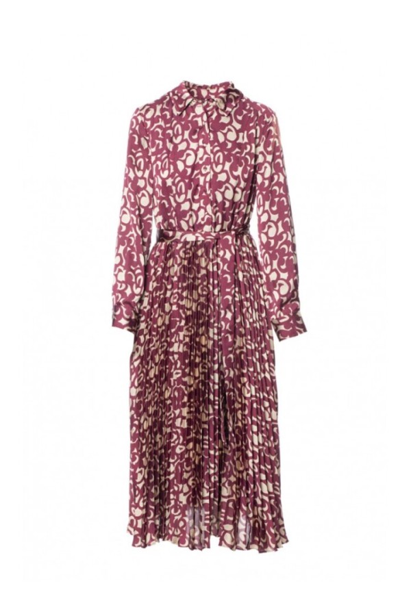 Long dress Bordeaux