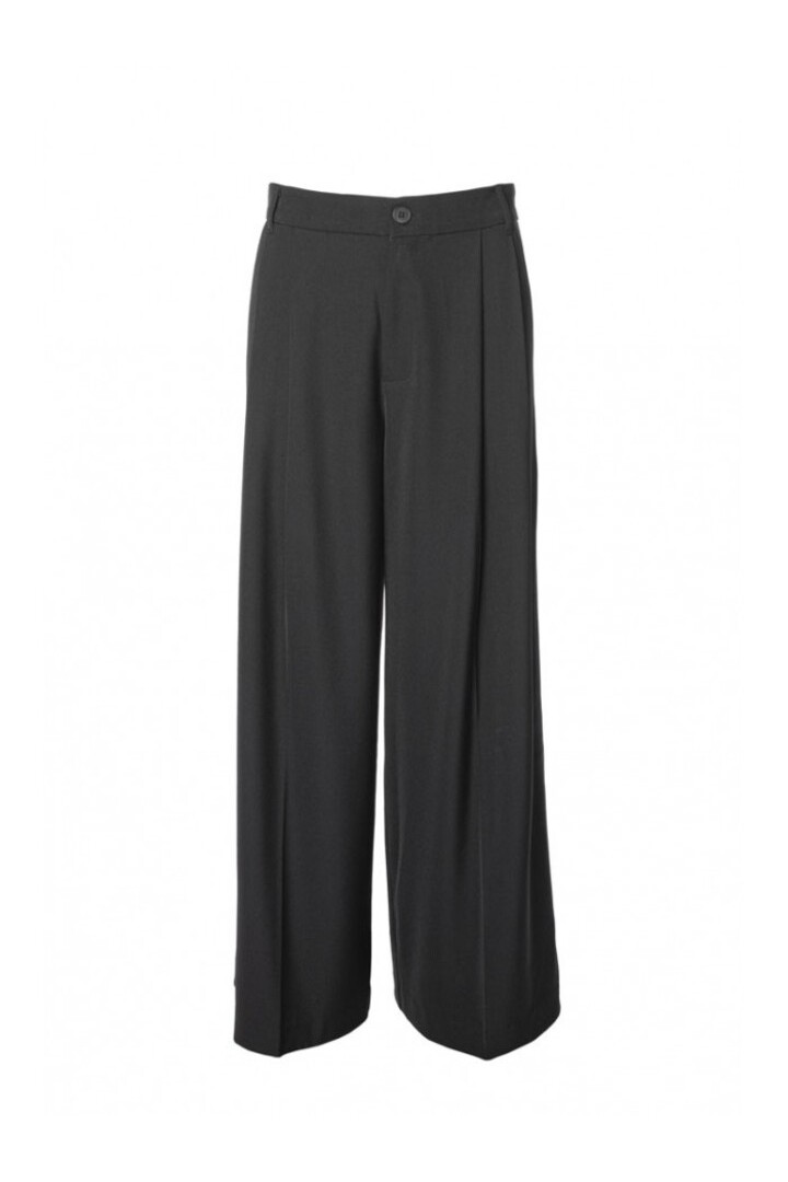 Wide leg trousers Black