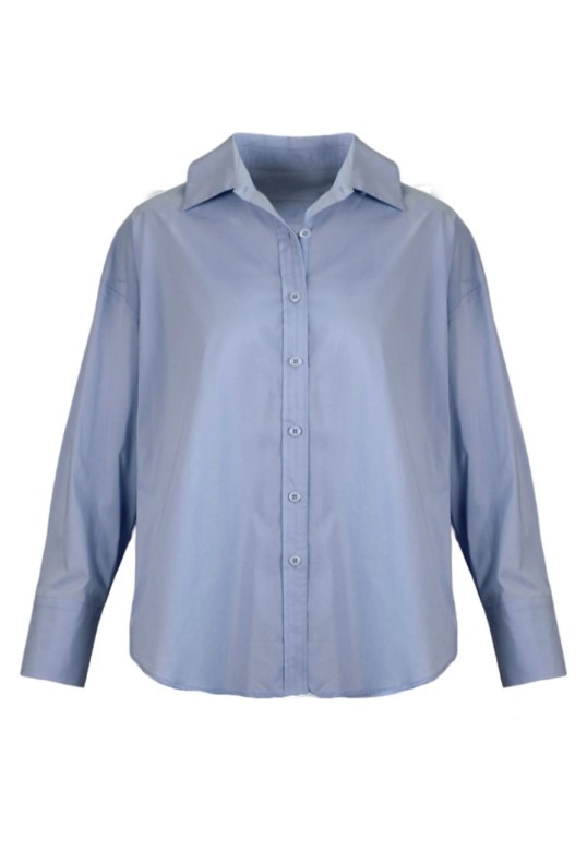 Cotton plain shirt Frost