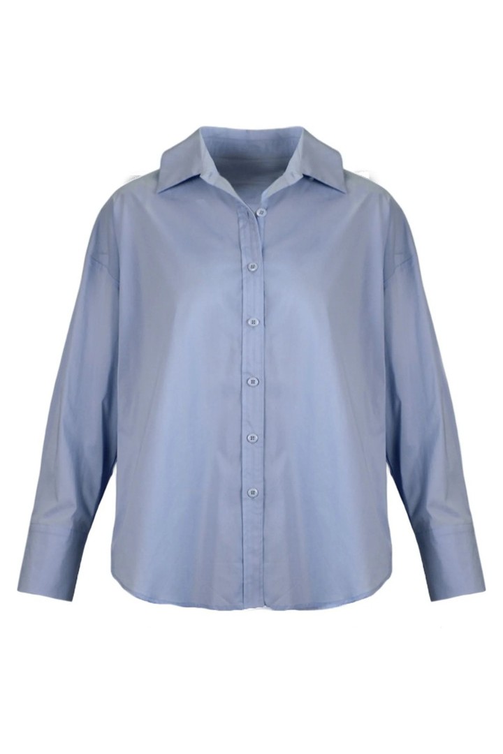 Cotton plain shirt Frost