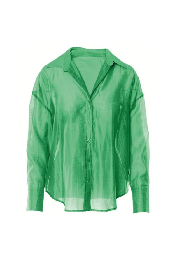Tencel Summer Shirt Emerald