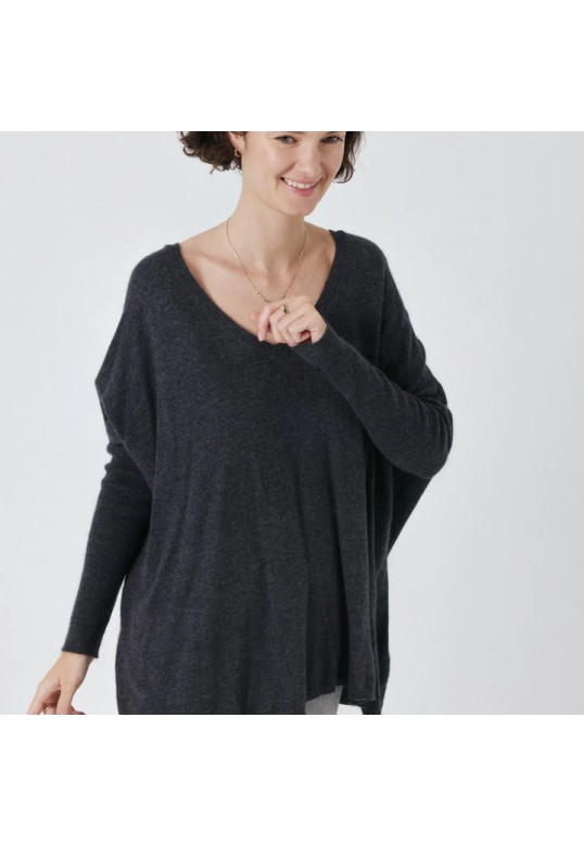 GABY SWEATER DARK GREY