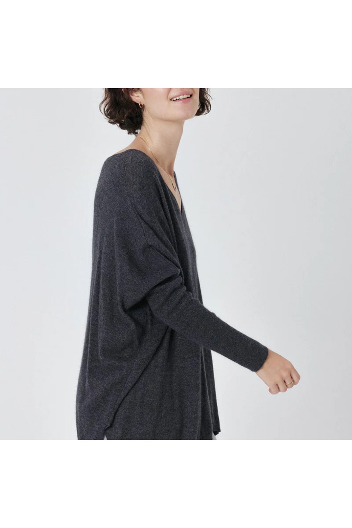 GABY SWEATER DARK GREY