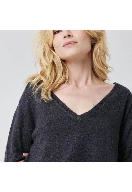 MOLLY SWEATER DARK GREY