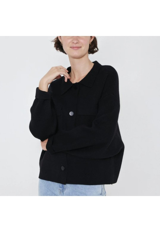 CHLOEE CARDIGAN BLACK