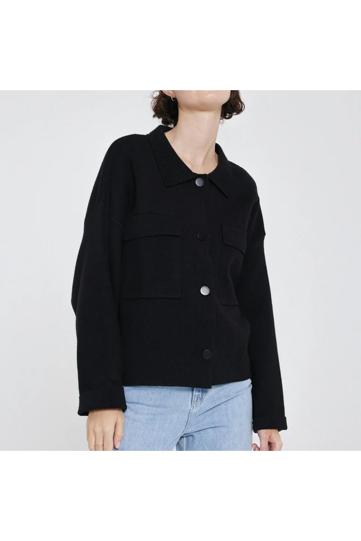 CHLOEE CARDIGAN BLACK