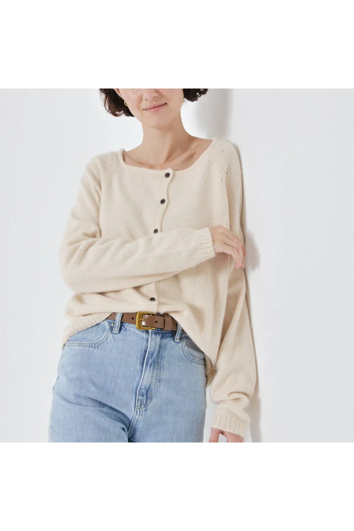 VIVIANE CARDIGAN BEIGE