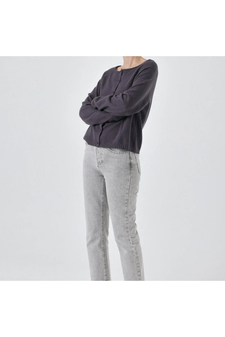 VIVIANE CARDIGAN DARK GREY