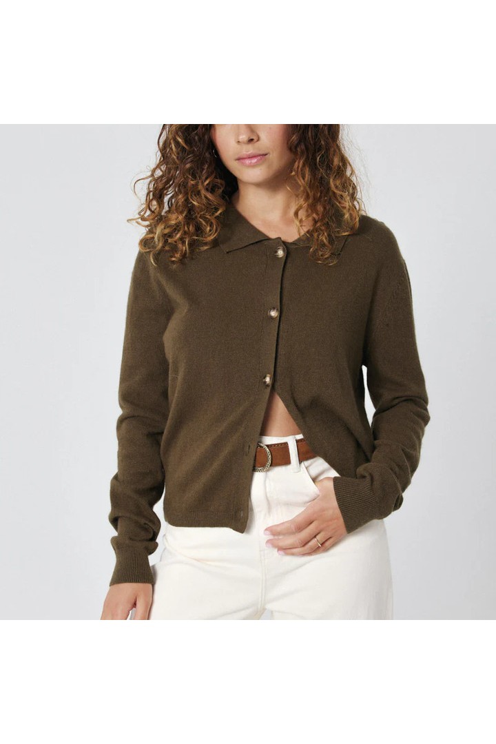 GINGER CARDIGAN KHAKI