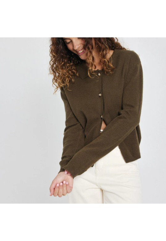 GINGER CARDIGAN KHAKI