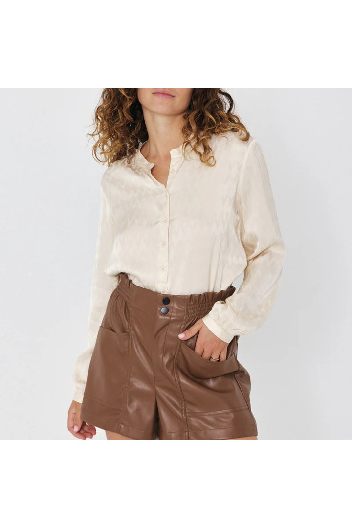 FIONNA BLOUSE BEIGE