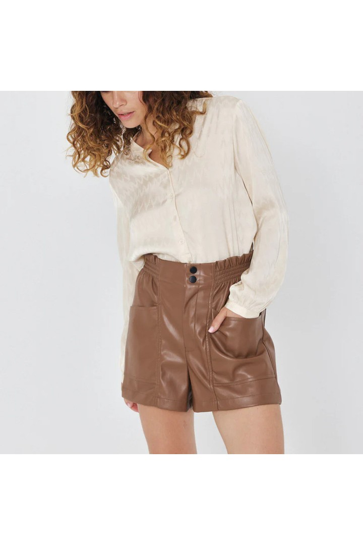 FIONNA BLOUSE BEIGE