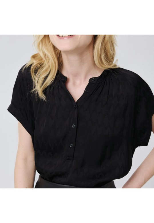 FLO BLOUSE BLACK