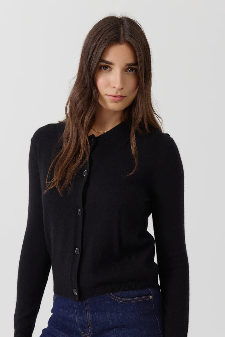 CARDIGAN GINGER BLACK