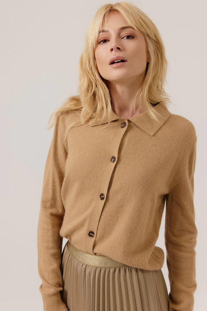 CARDIGAN GINGER TAUPE